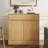 Buffet Cabinet With 2 Doors And Drawer, Coffee Bar Cabinet With Adjustable Shelf, Modern Kitchen Buffet Sideboard For Living Room, Kitchen-1391908118