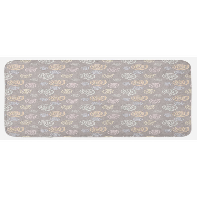 Coastal Mixed Synthetic Kitchen Mat