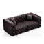 Causeuse moderne 2 places avec 2 coussins