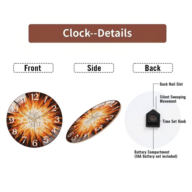 Horloge murale Motive Motive