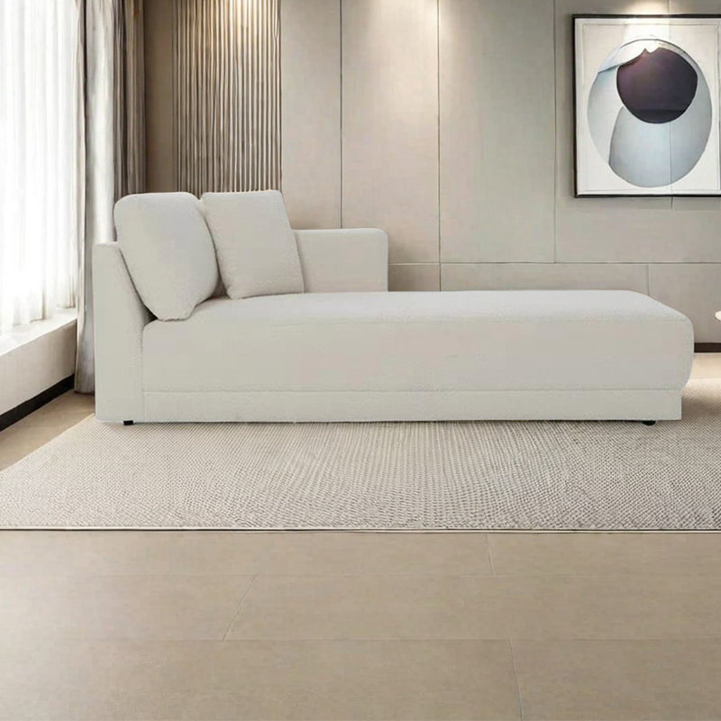 Vessie, Accoudoir à gauche (vu de face), Beige
