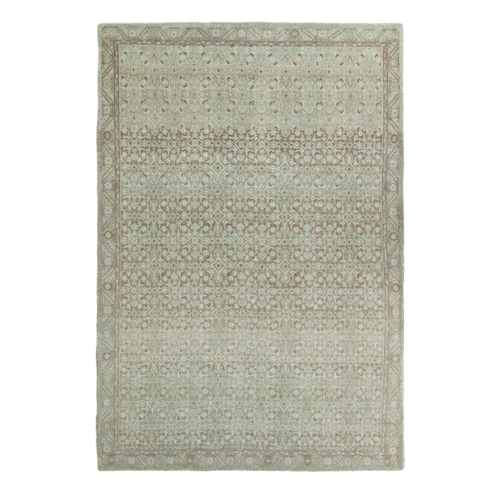 Jaipur Living Vaelynn CSN08 Tufted Oriental Green Area Rug (5'X8'), Rectangle 7'9" x 9'9"