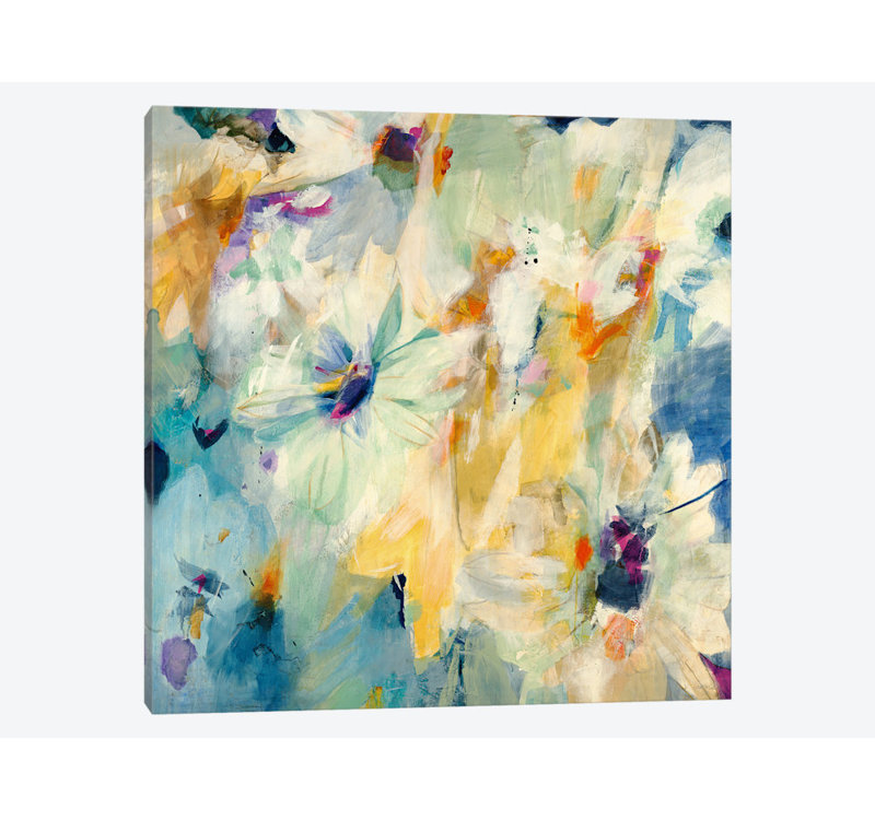 « mirage », reproduction sur toile, H 26 po x l 26 po x P 1,5 po, Pas de tapis, Toile tendue