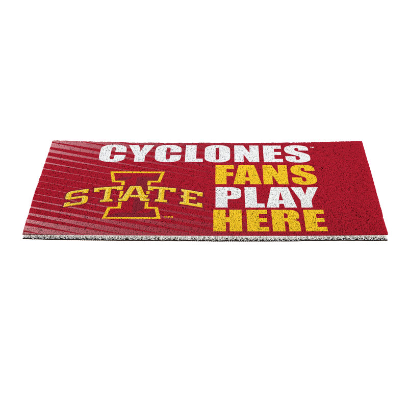 Tapis en PVC Iowa State University, 28 po x 16 po