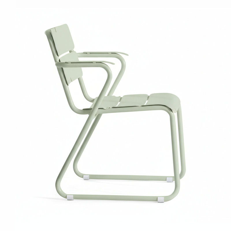 Corail Outdoor Dining Armchair, Pastel Green