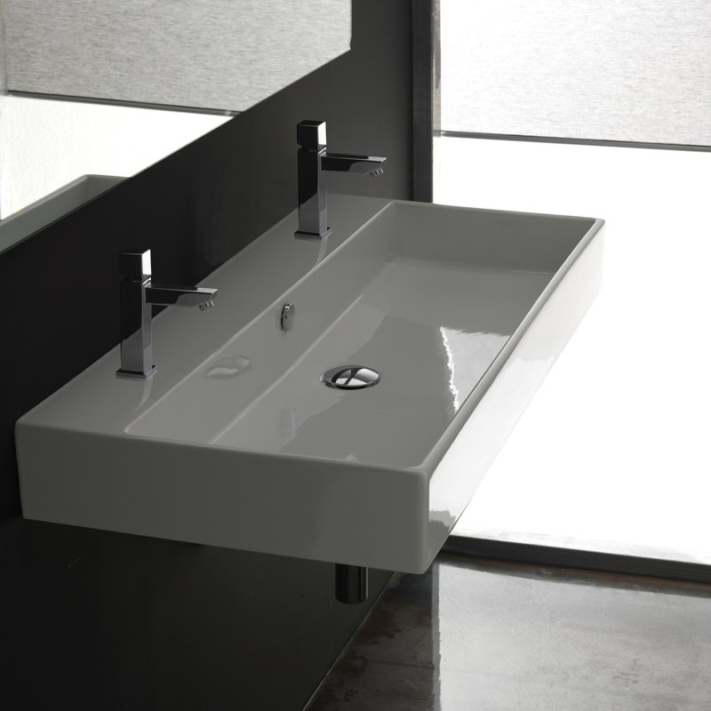 Unlimited 39.7'' L Bathroom Sink