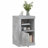 vidaXL Side Cabinet with LED Lights End Table for Living Room Engineered Wood-81591512