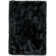 Plush Deep Pile Shaggy Black Rug