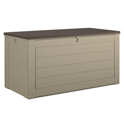 Wade Logan 146.56 cm W 681.37 L Water Resistant Lockable Deck Box