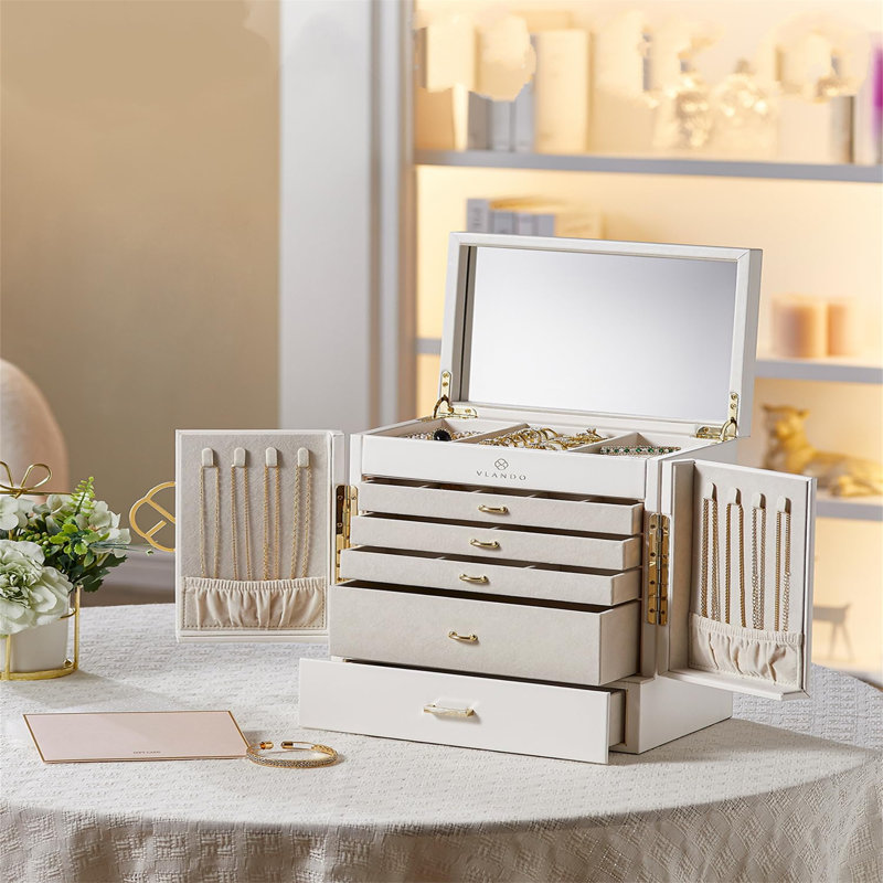 Hawkinson Jewellery Box +, White
