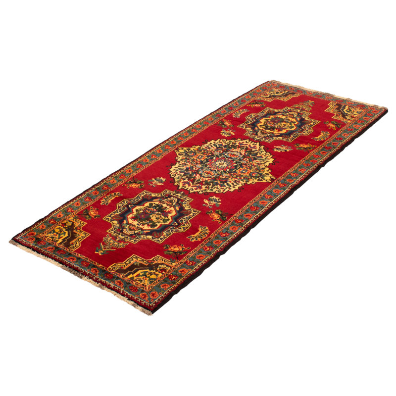 Tapis rouge foncé Poppie Magnes 3 pi 8 po x 9 pi 3 po