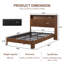 Lit plateforme avec rangement en bois massif Ashlie-958713638-958713640