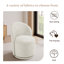 Chaise pivotante intégrée en tissu-111969059