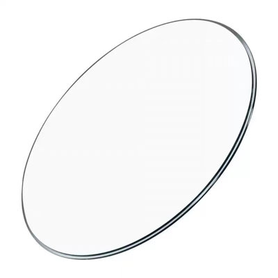 Tempered Glass 35.4 Inch Round Tabletop, 3/8 Inch Thick