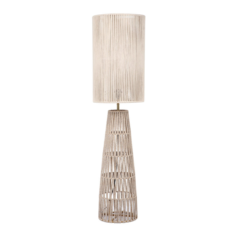 Beam 47'' Grey Traditional Floor Lamp