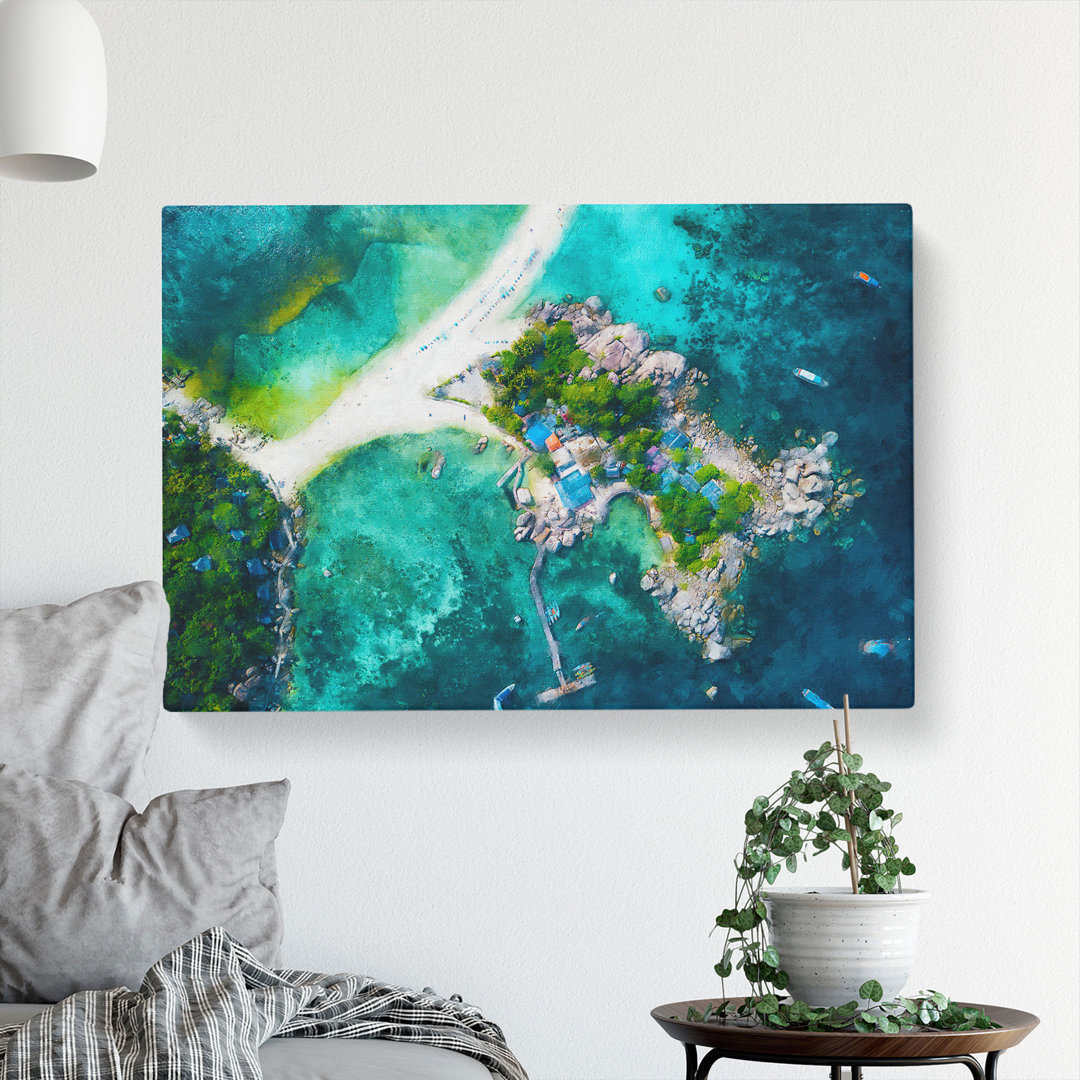 Koh Pha- Ngan In Ko Tao Thailand - Wrapped Canvas