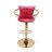 Nakyra Swivel Upholstered Adjustable Height Counter Stool with Metal Frame-1966517523