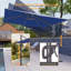 Parasol de patio en porte-à-faux 10x8FT-619620354