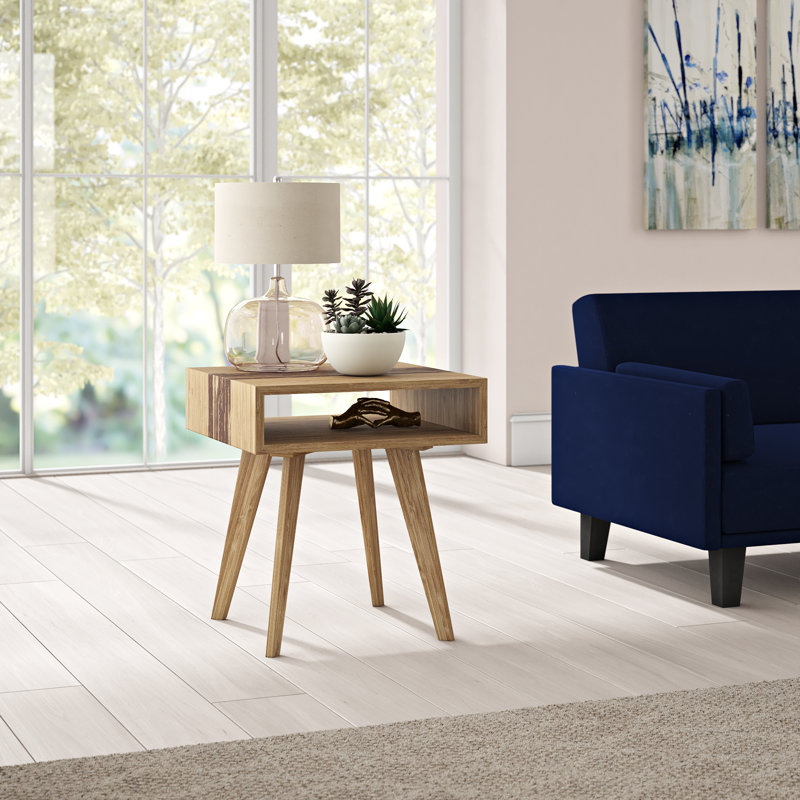 Rabideau Solid Wood End Table