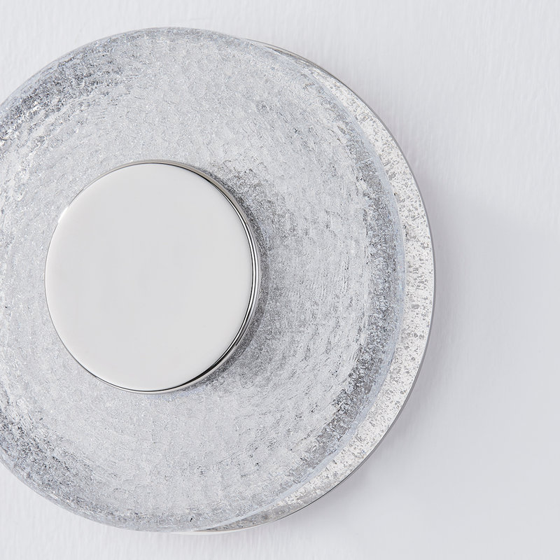 PEARL Wall Sconce, Polished Nickel