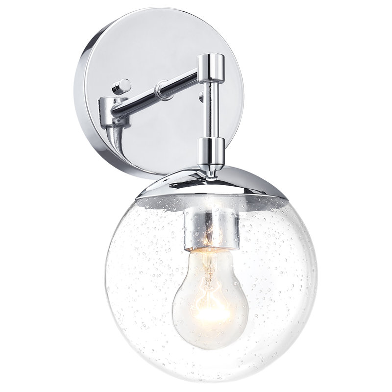 Vazken Armed Sconce, Silver