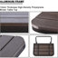 Table de balcon pliante Burgel-1948922547