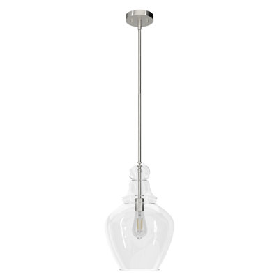 Maple Park 1 Light Bell Pendant