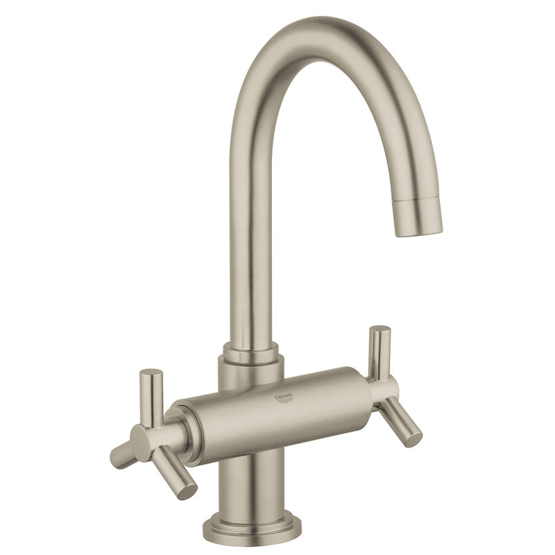 Atrio® Handle, Brushed Nickel Infinity
