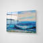 Superbe peinture murale en verre trempé 27,6 po x 39,4 po | 100% verre trempé, épaisseur: 0,16 pouce | Décoration élégante pour le salon ou le bureau, durable et facile à nettoyer, idée de cadeau parfaite