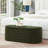 Modern Oval Storage Ottoman Bench, Upholstered Boucle Teddy Fabric End of Bed Bench with Storage, End of Bed Stool with Safety Hinge for Bedroom, Living Room, Entryway-633296569