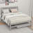 Solid Wood Platform Bed-206897570