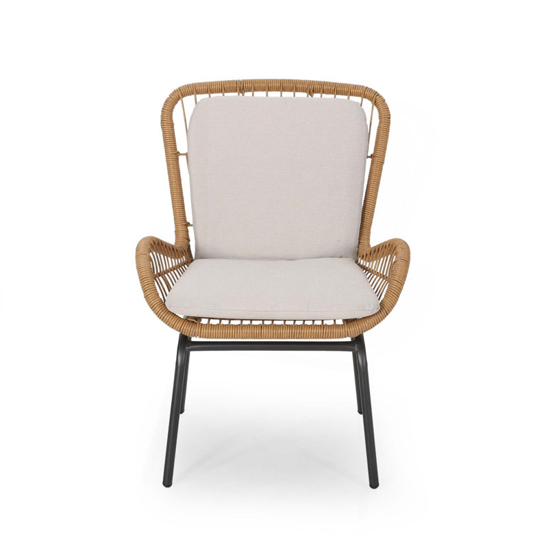 Chaise d'appoint contemporaine à la mode, Noir