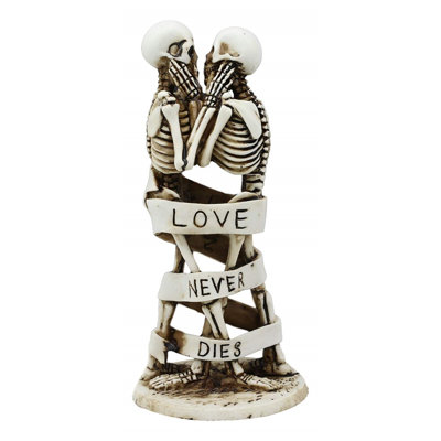 Kruger «Love Never Dies», couple de squelettes