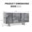 4-Door Accent Sideboard Buffets