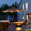 Raylee 295cm Lighted Cantilever Parasol-1898011169