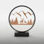 Lampe de table à DEL Selene Silhouette-1563180564
