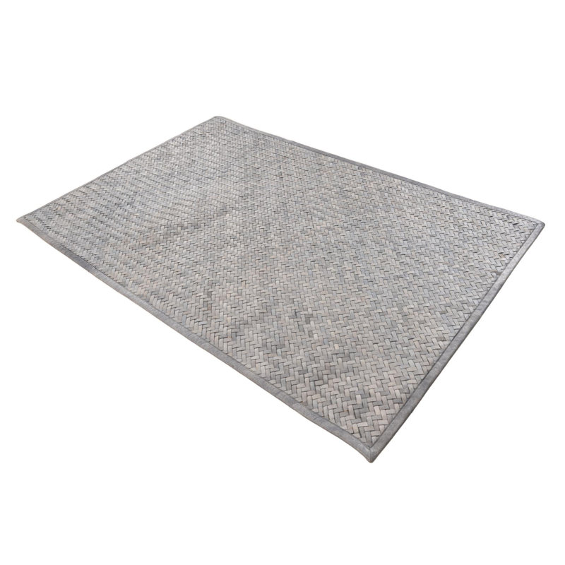 Tapis argenté Jed