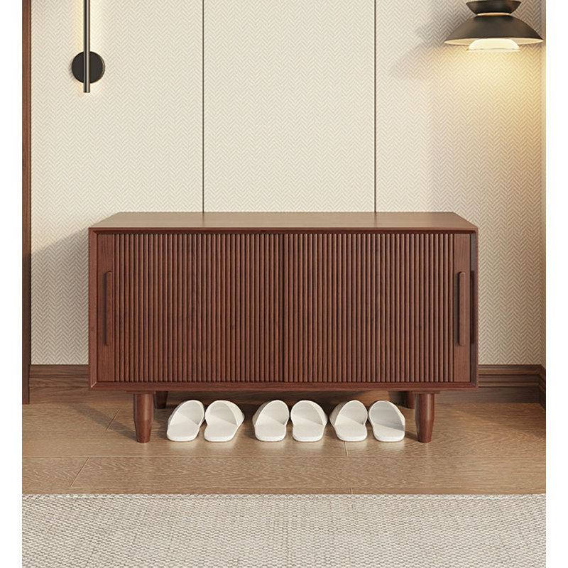 Banc de rangement Mid-Century