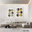 Cercles abstraits Avery Mid Century II-106321903