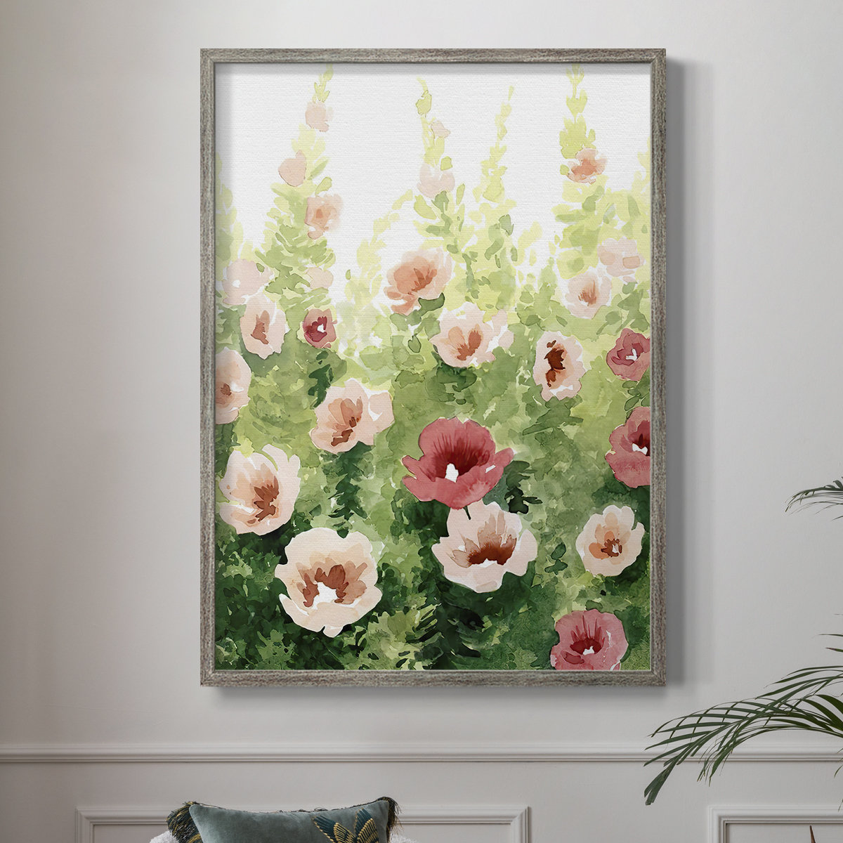Winston Porter Sunlit Flora II Framed Print - Solid Wood | Wayfair