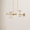 8 - Light Dimmable Sputnik Chandelier