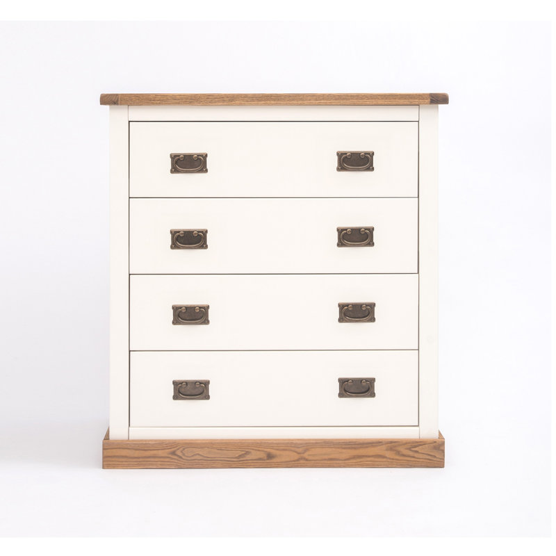 Abdurahman 90cm W 4 - Drawer Chest of Drawers