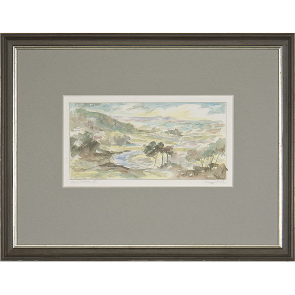 «Aqua Motion III» par Daughdrill - peinture encadrée