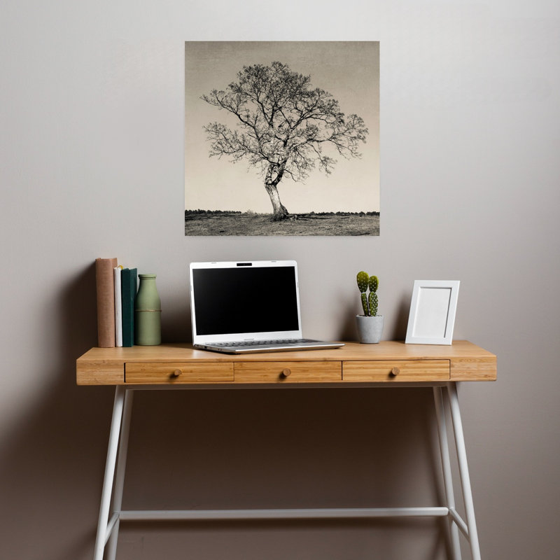 Arbre n ° 54 abstrait contemporain, H 18 po x l 18 po