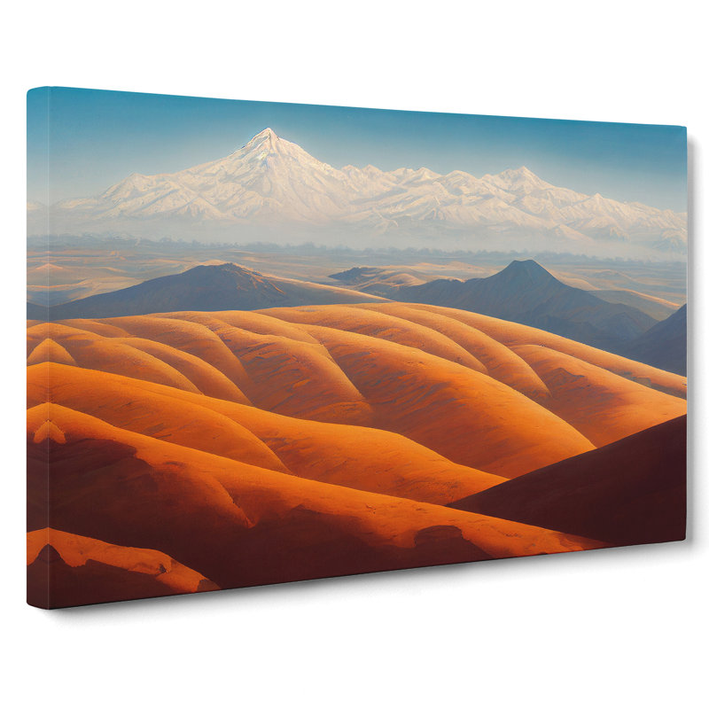 Grand Mountain Landscape - Wrapped Canvas, 50cm H x 76cm W x 3cm D