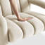 Chaise d'appoint Tubbi, champagne-1025739841