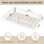 Lit simple / double au sol, cadre de lit Montessori en bois massif avec porte et garde-corps de sécurité-259631321