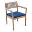 Chaises de salle à manger d'extérieur en bois d'acacia-116115966