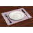 Polyester Striped Rectangle Placemat