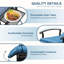 Recliner Chair Metal Outdoor Lounge Chair with Flip Table-348112147